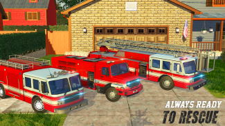 Real Firefighter Simulator: 3D Fire Fighter Games screenshot 1