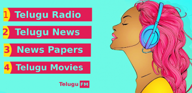 Telugu FM Radio HD screenshot 0