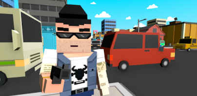 Gangster && Mafia Block City Dude Theft Pixel Car