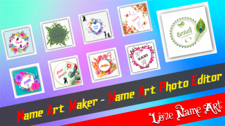 Name Art Maker Photo Editor screenshot 2