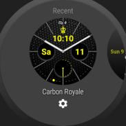 Carbon Royale Watch Face screenshot 8