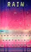 Rain Keyboard Background Theme screenshot 1