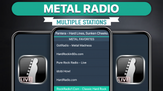 Metal Radio Favorites screenshot 1