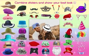 Hat Stickers for Photos screenshot 4