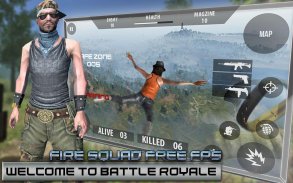 Fire Squad Battleground: FPS Free Shooting Games screenshot 6