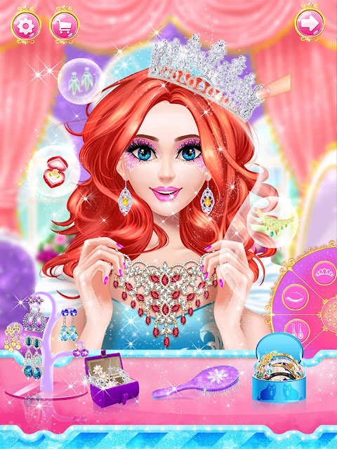 Jogo de maquiagem Android MoboMarket Makeover Cute Partygoer