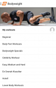 Bodyweight Entrenar con bandas screenshot 1