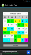 Dutyroster Shiftcalendar screenshot 0