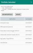 Portfolio Calculator screenshot 9