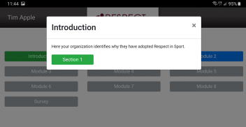 Respect Group Program Player screenshot 7