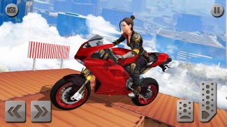 mustahil lereng moto sepeda penunggang Super hero screenshot 2