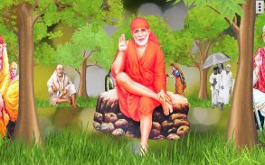 4D Sai Baba Live Wallpaper screenshot 0