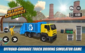 Truk Sampah Offroad: Dump Truck Driving Games screenshot 5