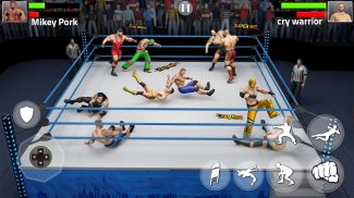 Tag team wrestling 2019: Cage death fighting Stars screenshot 17