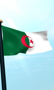 Algeria Flag 3D Free Wallpaper screenshot 3