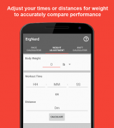 ErgNerd - Rowing Calculator screenshot 1