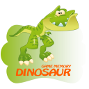 Dinosaurios Memoria de Juego Icon