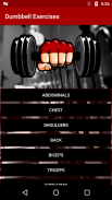 Dumbell Exercise screenshot 1