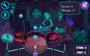 इलेक्ट्रॉनिक ड्रम खेल screenshot 5