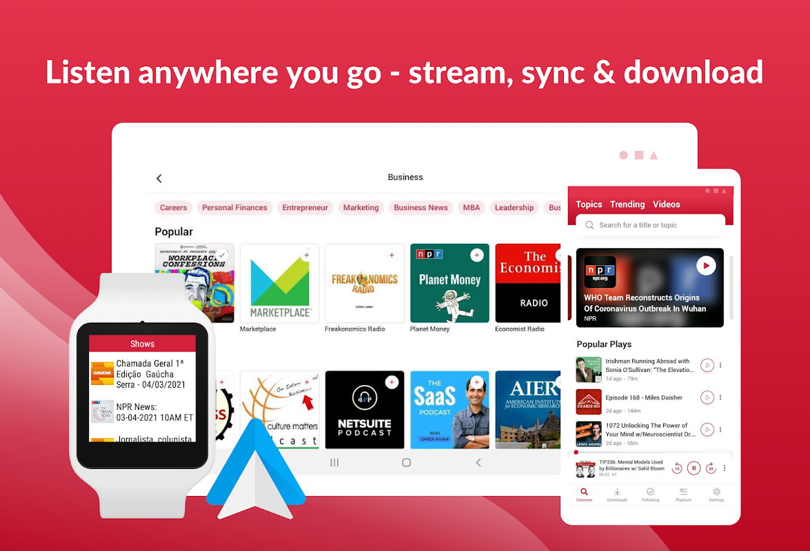 Stream Android App Arena  Listen to podcast episodes online for