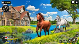 Wild Horse Family Simulator screenshot 3