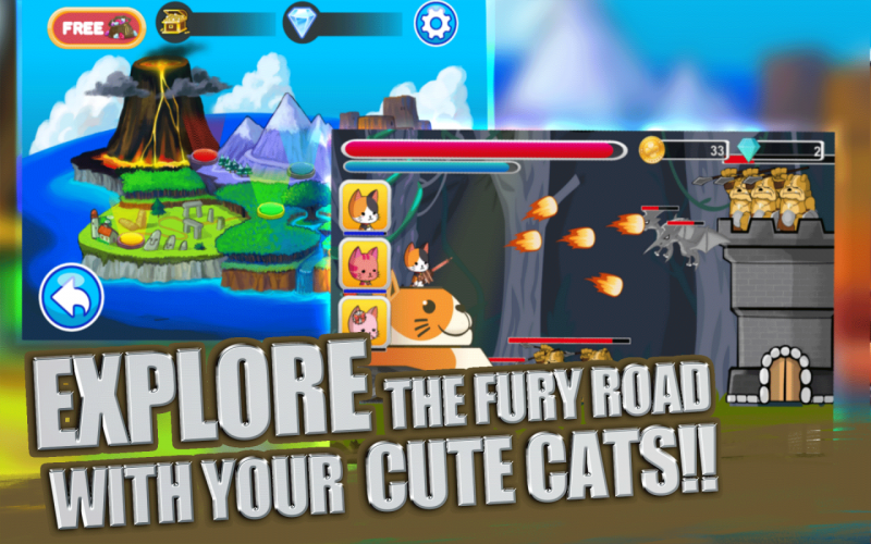 Super Cute Cat 3d Hero Galaxy Shooting Fury Road 1 0 Download Android Apk Aptoide - roblox galaxy fury