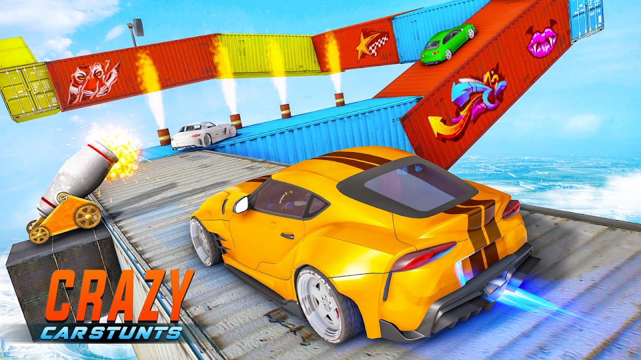 Crazy Car Stunt Driving Games::Appstore for Android