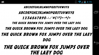 Fonts for FlipFont 50 Clean screenshot 4