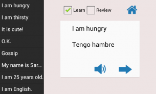 Learn Spanish Language screenshot 5