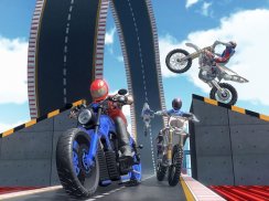 Impossible Bike Stunt - Mega Ramp Bike Racing Game screenshot 4