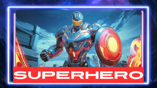 Captain Super hero iron game screenshot 1