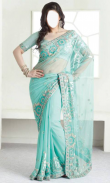 Indian Woman  Designer Saree screenshot 1