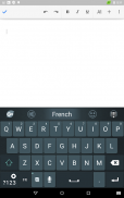 ภาษาฝรั่งเศส - GO Keyboard screenshot 8