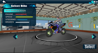 Bike Stunt 3d :Crazy Bike -impossible track screenshot 0