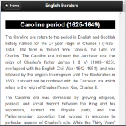 History of English Literature screenshot 5