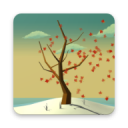 Tree With Falling Leaves Live Wallpaper Icon