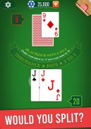 Blackjack 21 card game screenshot 3