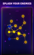 Splash Wars - glow space strategy game screenshot 11