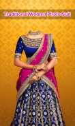 Traditional Women Photo Suit screenshot 2