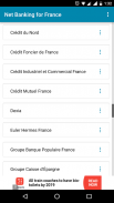 Net Banking App for France screenshot 2