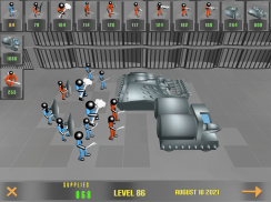 Stickman Prison Battle Zombies screenshot 4