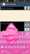 Pink Glitter Keyboard screenshot 0