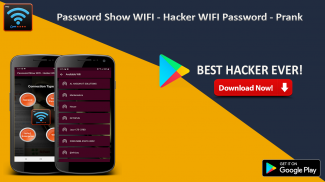 Password Show WIFI - Hacker WIFI Password - Prank screenshot 3