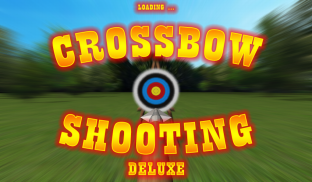 Crossbow Shooting deluxe screenshot 1