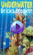 Underwater Bricks Breaker screenshot 0