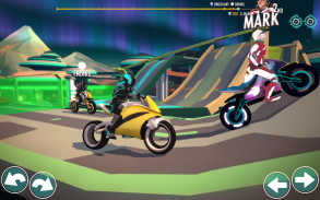 Gravity Rider: Space Bike Race screenshot 0