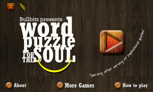 WORD PUZZLE for the SOUL screenshot 3