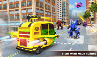 tuk tuk terbang robot membuat game robot pahlawan screenshot 3