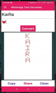 Whatsapp Text Decorator screenshot 2