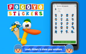 Pocoyo Stickers: Stickers for WhatsApp screenshot 1